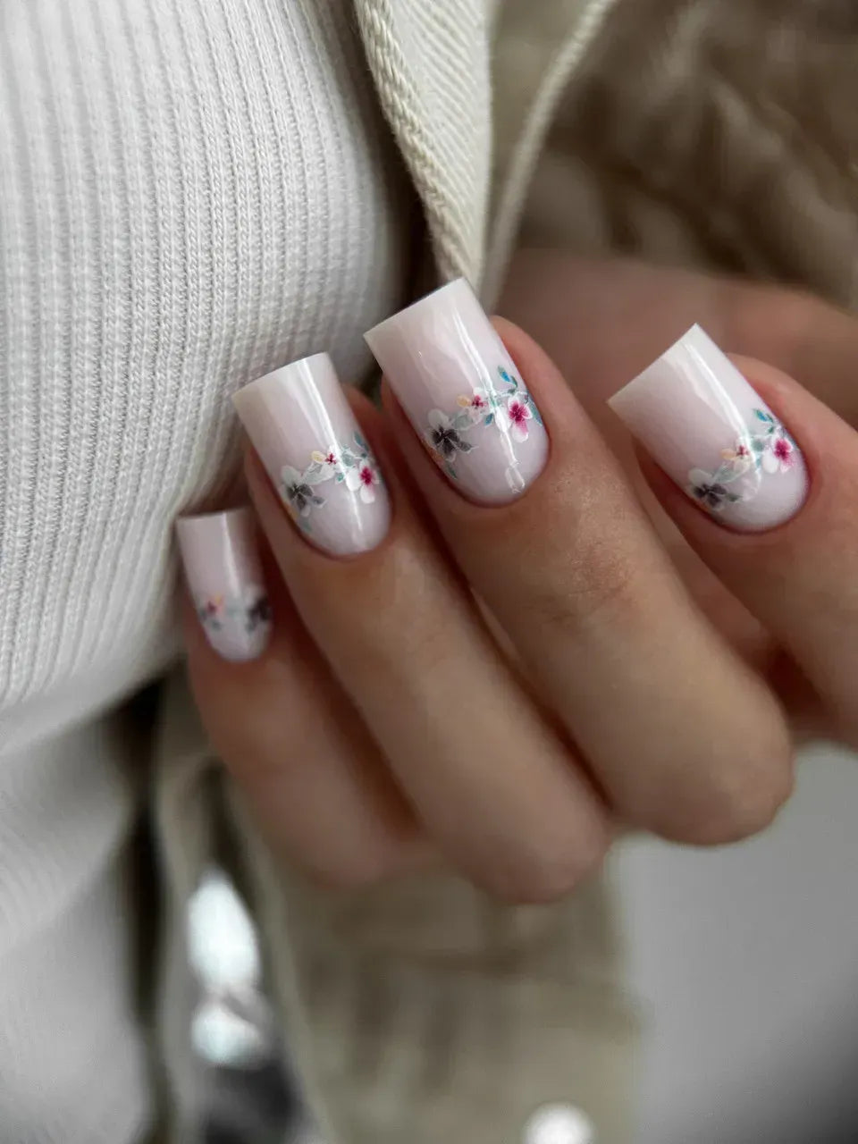 Nail slider decals on any background 229