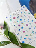 Nail slider decals on any background 078
