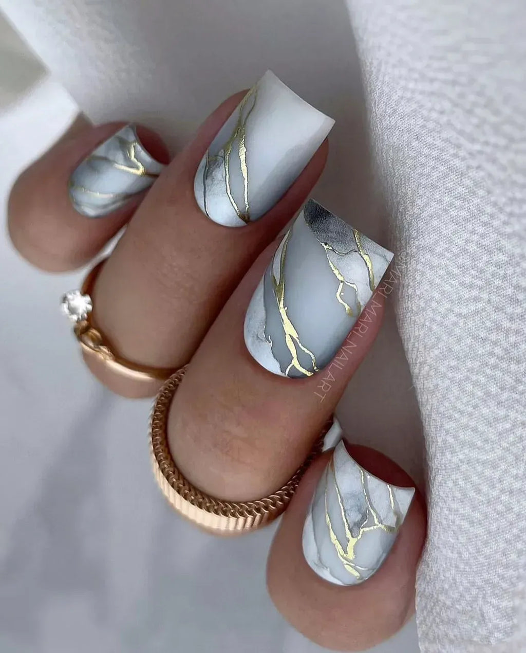 Foil Nail slider decals on any background 169