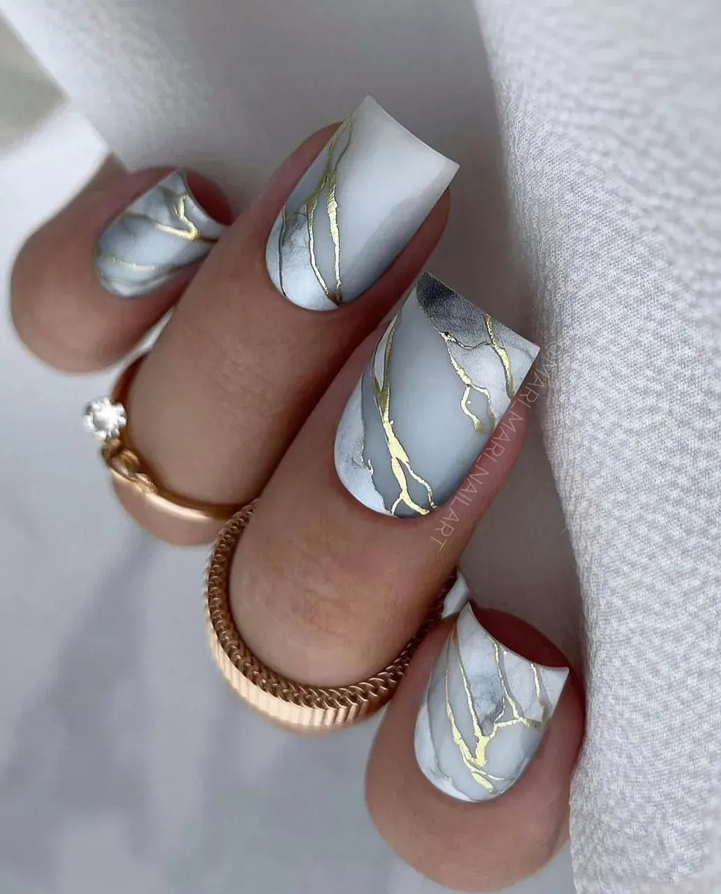 Foil Nail slider decals on any background 169