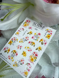 Nail slider decals on any background 322