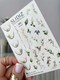 Foil Nail slider decals on any background 289