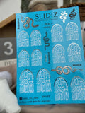 Foil Nail slider decals on any background 264