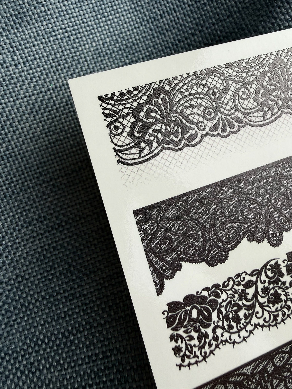 Nail slider decals on any background 767