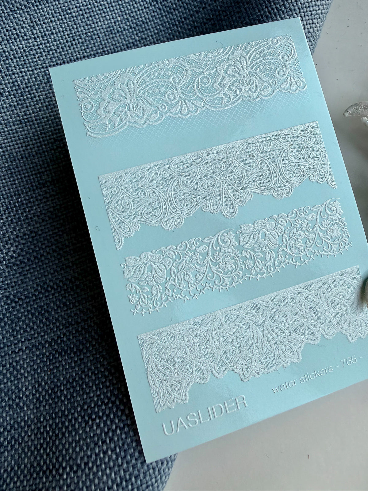Nail slider decals on any background 764
