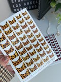 Pedicure nail wrap wnb 011