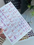 Pedicure nail wrap wnb 042