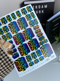 Pedicure nail wrap wnb 104