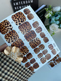 Pedicure nail wrap wnb 056