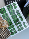 Pedicure nail wrap wnb 092