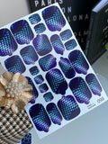 Pedicure nail wrap wnb 098