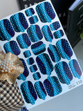 Pedicure nail wrap wnb 110
