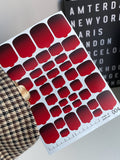 Pedicure nail wrap films wnb 004