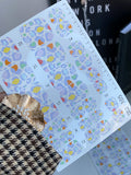 Pedicure nail wrap wnb 105