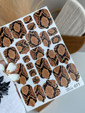 Pedicure nail wrap wnb 071