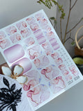 Pedicure nail wrap films wnb 038