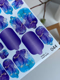 Pedicure nail wrap wnb 044