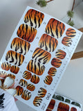 Pedicure nail wrap wnb 062