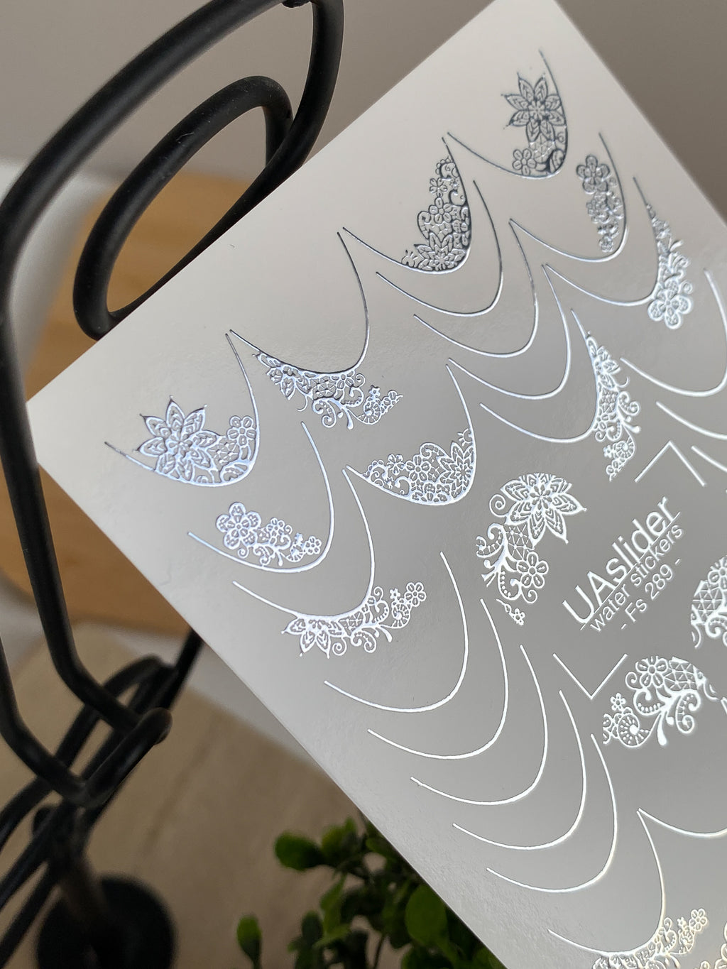 Foil Nail slider decals on any background Fs_289
