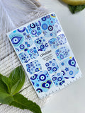 Pedicure nail wrap films mw 016