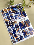Pedicure nail wrap PW045