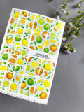 Pedicure nail wrap PW014