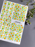 Pedicure nail wrap PW015