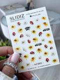Nail slider decals with no excess film NC005