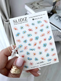 Nail slider decals with no excess film NC006