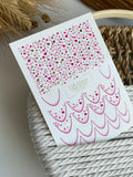 Foil Nail slider decals on any background CF_484