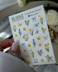 Foil Nail slider decals on any background 403