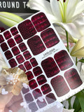 Pedicure nail wrap pw 001