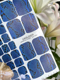 Pedicure nail wrap pw 003
