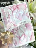 Pedicure nail wrap pw 004