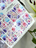 Pedicure nail wrap pw 007