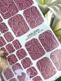Pedicure nail wrap pw 008