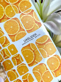 Pedicure nail wrap pw 010