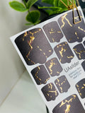 Pedicure nail wrap films mwf 015