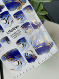 Pedicure nail wrap films mwf 018