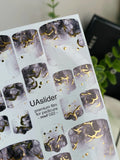Pedicure nail wrap films mwf 022