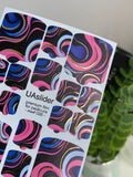 Pedicure nail wrap films mwf 026