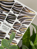 Pedicure nail wrap films mwf 027