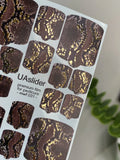 Pedicure nail wrap films mwf 031
