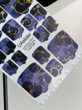 Pedicure nail wrap films mwf 038
