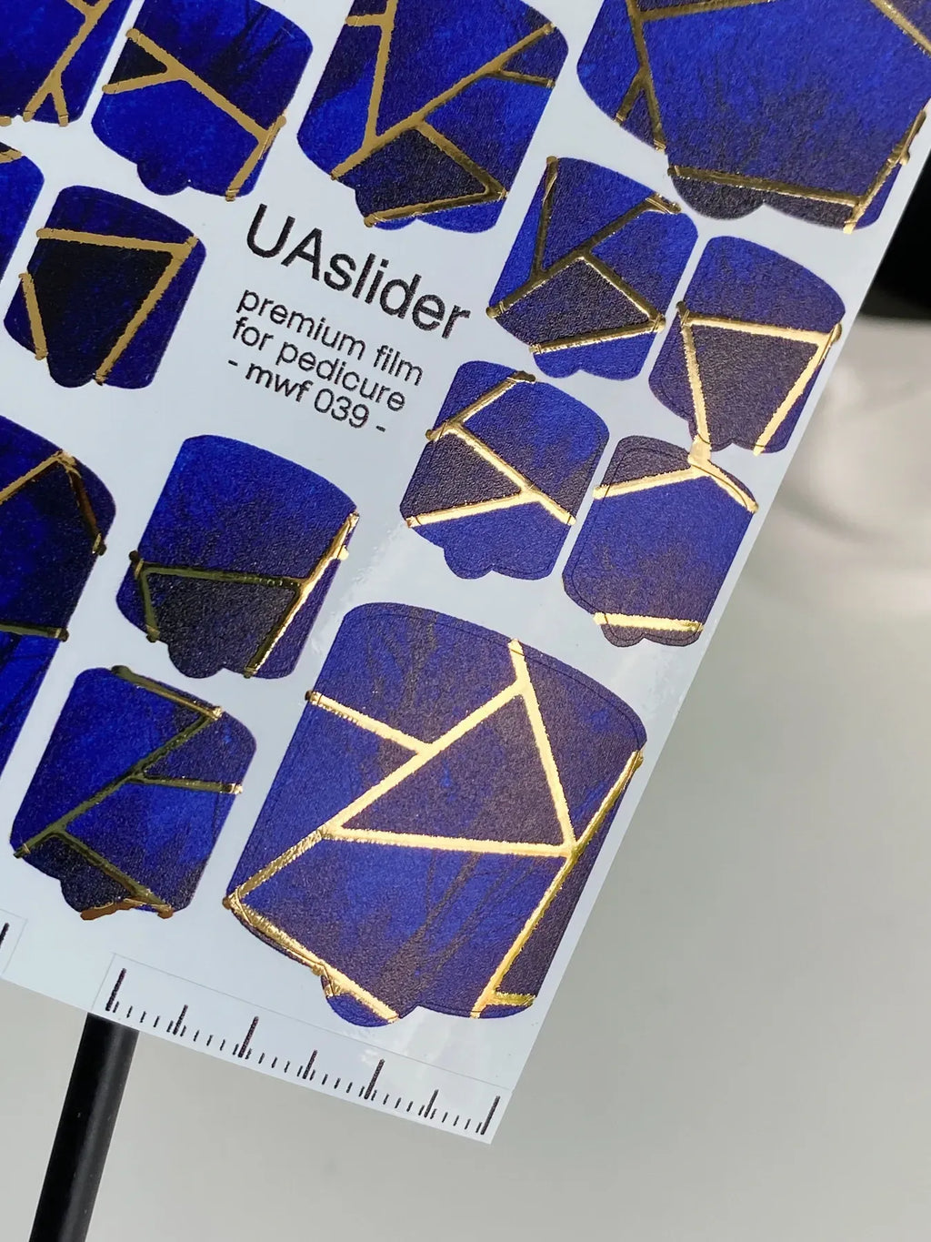 Pedicure nail wrap films mwf 039