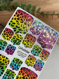 Pedicure nail wrap films mwf 045