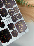 Pedicure nail wrap films mwf 046