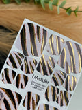 Pedicure nail wrap films mwf 063