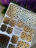 Pedicure nail wrap films mwf 077