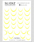 Nail slider decals with no excess film NC034